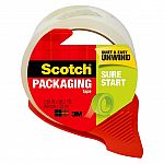 Scotch Sure Start Packing Tape (1.88" x 54.6yd) $2.92