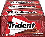 12-Pack of 14-Count Trident Sugar Free Gum $7.90