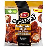 24oz  Tyson Any'tizers Boneless Chicken Bites, Honey BBQ or Buffalo $2.99