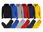 RUDOLPH 4-Piece Fleece-Lined Full Zip Hoodie & Jogger 2-Piece Sets $26 and more