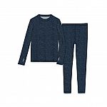 2-Piece Athletic Works Boys' Thermal Top & Bottom Set from $2.67