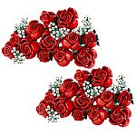 Costco Members: 2-Pack 822-Piece LEGO Bouquet of Roses $89.99