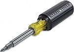 Klein Tools 32500 11-in-1 Screwdriver  Nut Driver Set $12