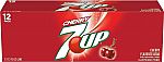 12-pack 7UP Cherry Flavored Soda, 12 fl oz cans $3.92 and more