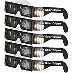 DayStar Filters Eclipse Glasses (5-Pack) $6 + Free Shipping