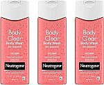 3-Ct 8.5 Oz Neutrogena Body Clear Acne Treatment Body Wash $14.48