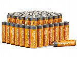 72-Ct AmazonBasics AA Alkaline Batteries $12.99
