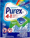 70-Count Purex 4-in-1 Laundry Detergent Pacs + $2.40 Amazon Credit $8.95