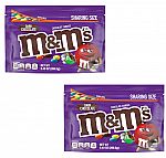 2-pack 9.4-Oz M&M'S Dark Chocolate Candy (Sharing Size) $3