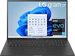 LG gram 17” WQXGA Laptop (i7-1195G7 16GB 1TB SSD) $699.99