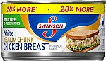 12.5-Oz Swanson White Premium Chunk Canned Chicken Breast in Water $2.98