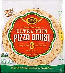 3-pack Golden Home Bakery Products Ultra Thin Pizza Crust, 12" $4