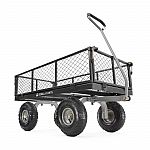 Gorilla Carts Steel Utility Cart Garden Beach Wagon $105