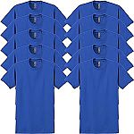 10-pack Gildan Adult Ultra Cotton T-Shirt, Style G2000, Multipack $11
