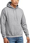 Hanes Men's Ecosmart Fleece Pullover Hoodie Sweatshirt $9.75 and more