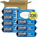 8-Pack 42-Count Cottonelle Freshfeel Flushable Adult Wet Wipes $11.84