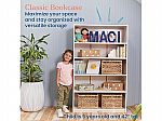 ECR4Kids Classic Bookcase 60" with Adjustable Shelves $65 and more