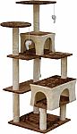 Petco New Customers: Go Pet Club Beige 60.75" Kitten Tree House $33.27 and more