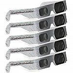 5-pack DayStar Filters Eclipse Glasses $4.49 Shipped