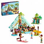 LEGO Friends Beach Glamping 41700 Building Kit $22.74 and more