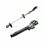 EGO POWER+ 56-volt Cordless Battery String Trimmer and Leaf Blower Combo Kit $179 