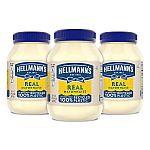 3-Pack 30-Oz Hellmann's Mayonnaise $8.67
