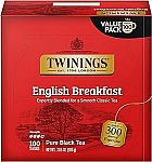 100-Count Twinings English Breakfast Black Tea $5.84