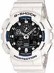 Casio Men's GA-100 Series G-Shock Quartz 200M WR Shock Resistant Watch $60