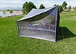 Ozark Trail Tarp Shelter, 9' x 9' with UV Protection and Roll-up Screen Walls $34