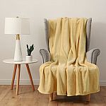 Berkshire Blanket & Home Eco-Plush Throw Blanket $5.90