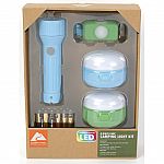 Ozark Trail 4-Piece Kids Camping Lights Kit with 100 Lumens Flashlight $8 and more