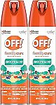 2 Count 4oz OFF! Family Care Insect & Mosquito Repellent $7.14