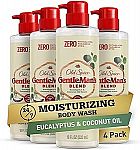 4-Pk 18 Oz Old Spice Men's Body Wash GentleMan's Blend Eucalyptus and Coconut Oil $9.27