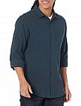 Amazon Essentials Men's Long-Sleeve Flannel Shirt $7.40