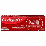 4.2-Oz Colgate Optic White Stain Fighter Whitening Toothpaste $2.09