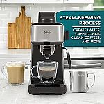 Mr. Coffee Steam Espresso Maker with Frothing Pitcher $42