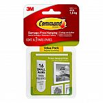 16 Pairs Command Picture Hanging Strips $3.79 and more