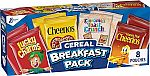8-pack General Mills Breakfast Cereal Variety Pack $3.58