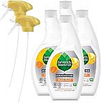 4-pack 26 Oz Seventh Generation Lemongrass Citrus Disinfecting Multi-Surface Cleaner $10.43