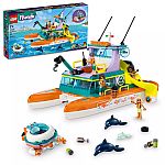 LEGO Friends Sea Rescue Boat 41734 Building Toy Set $38.49