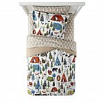 Your Zone Kids' Bed-in-a-Bag Comforter Set: 7-Piece Camping (Full) $16.31 and more