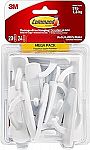 20-Count Command Utility Hooks w/ 24 Adhesive Strips $6.73