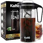 6-Cup Kaffe Cold Brew Coffee Maker Pitcher $9.50