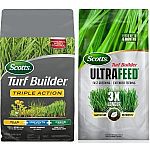 Scotts Turf Builder Triple Action1 11.31 lbs.Lawn Fertilizer Weed Killer, Crabgrass Preventer + 20 lbs Ultrafeed $35