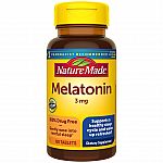 120-Count Nature Made Melatonin 3mg Tablets $2.45