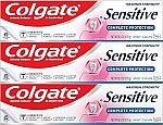 3-Ct 6-oz Colgate Sensitive Toothpaste + $3 Credit $11