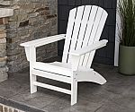 POLYWOOD Grant Park Plastic Outdoor Patio Adirondack Chair $140