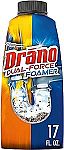 17-Oz Drano Dual-Force Foamer Clog Remover $3.86