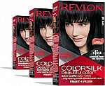 3-Pack 10 Black Revlon Permanent Hair Color $6.28