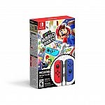 Nintendo Super Mario Party + Red & Blue Joy-Con Bundle $79